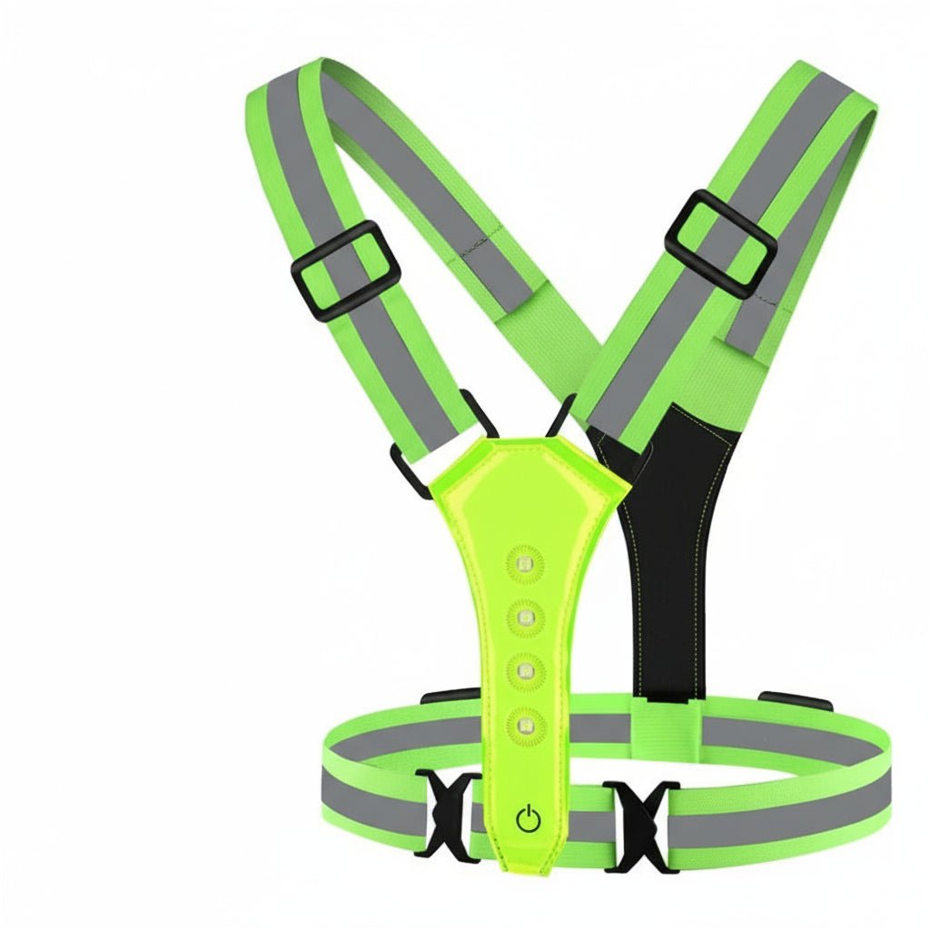 STAYLIT – USB Rechargeable LED Vest for Running, Cycling & Hiking