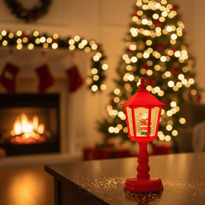 FROSTGLOW – Illuminated Snow Globe Lantern for Magical Christmas Decoration