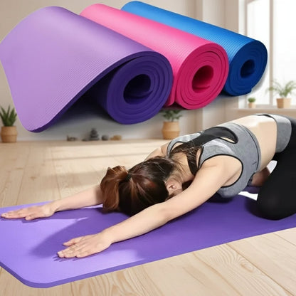 WIDE WONDER – Extra large 185 cm Non-slip Fitness & Yoga Mat