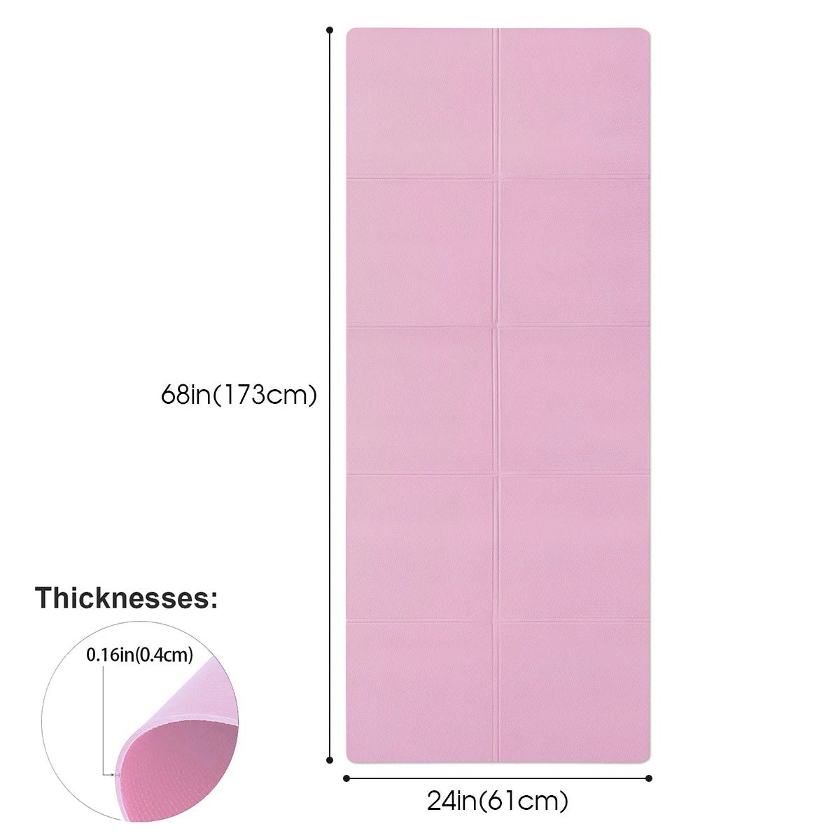 LITE FLOW – Highly Portable 4mm Yoga Mat for Yoga and Pilates