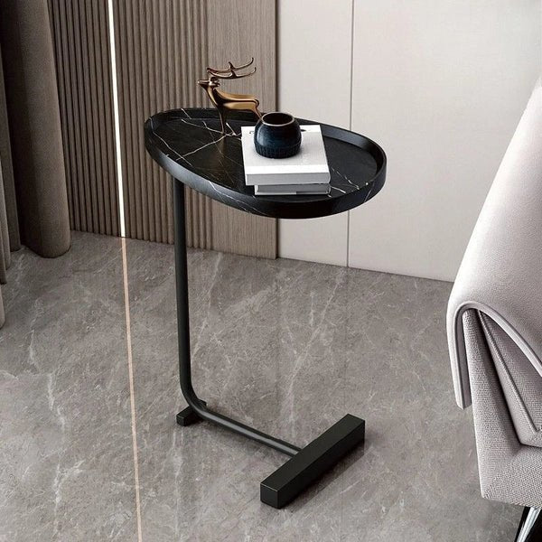 BEDWORK – Compact C-shaped side table for sofa enjoyment & working in bed