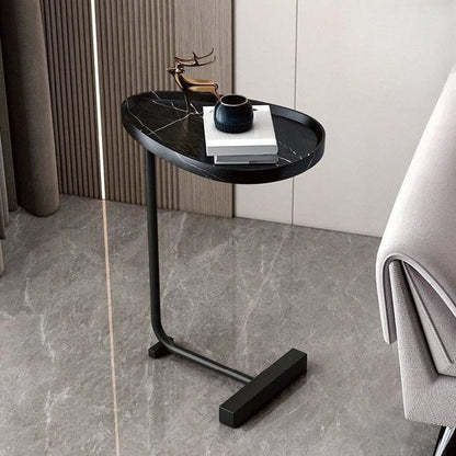 BEDWORK – Compact C-shaped side table for sofa enjoyment & working in bed