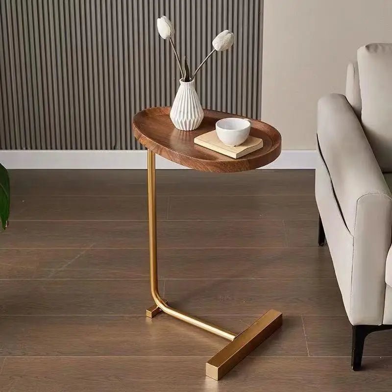 BEDWORK – Compact C-shaped side table for sofa enjoyment & working in bed