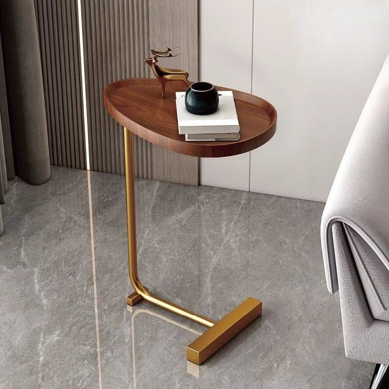 BEDWORK – Compact C-shaped side table for sofa enjoyment & working in bed