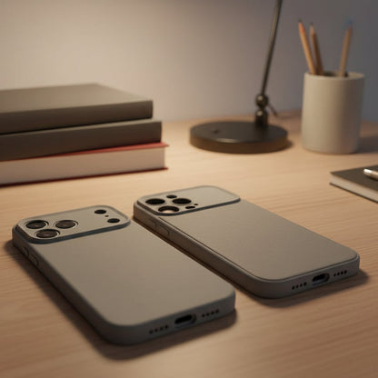 SLEEKSHIELD – Slim, shockproof silicone case with soft-touch grip