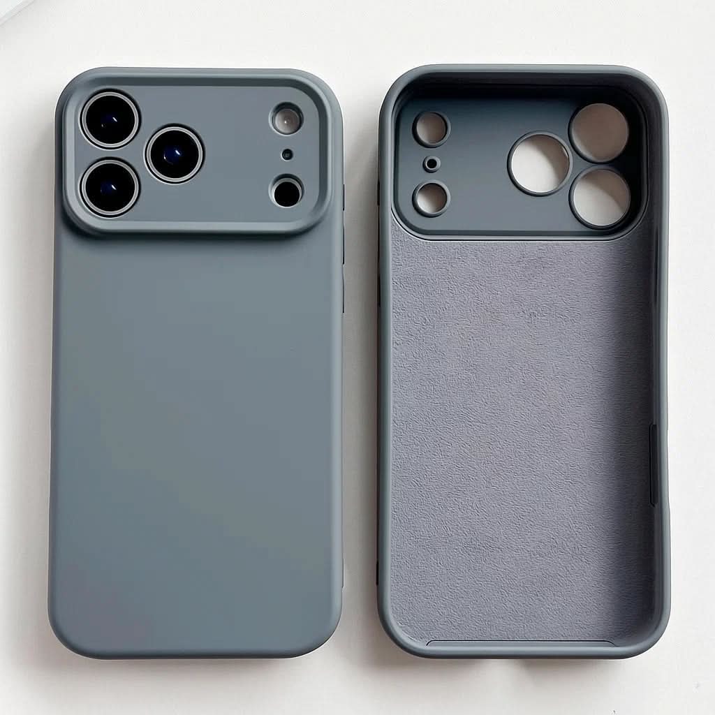 SLEEKSHIELD – Slim, shockproof silicone case with soft-touch grip