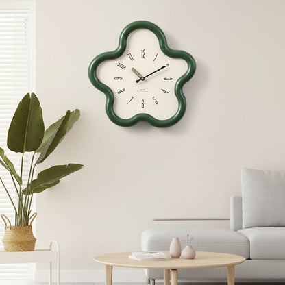 FLORAPULSE – 3D Flower Pendulum Wall Clock with Silent Movement