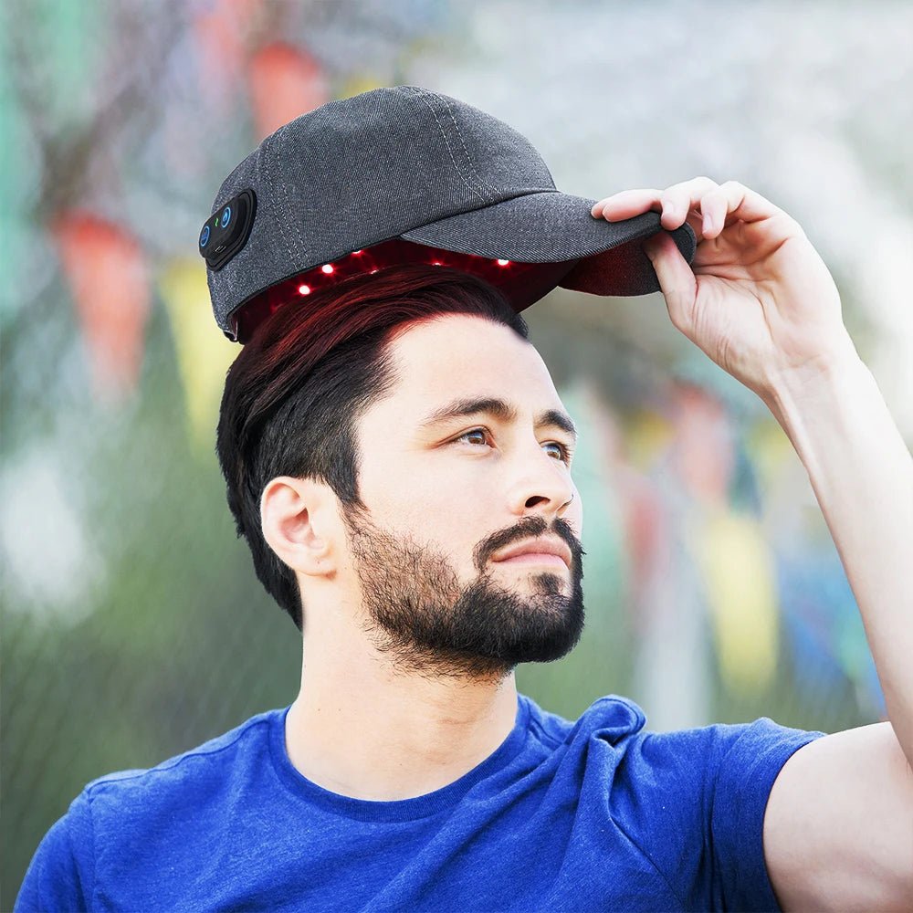PHOTOFOL – Infrared LED Hair Growth Cap with Red Light Therapy