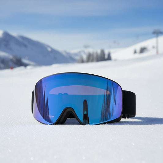 PANORAMAFROST – Premium ski goggles with double layer, anti-fog & UV protection