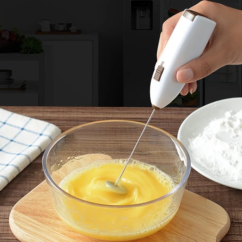 STIR POINT – Battery-operated Mini Milk Frother for Quick Frothing