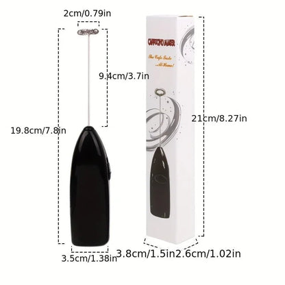 STIR POINT – Battery-operated Mini Milk Frother for Quick Frothing