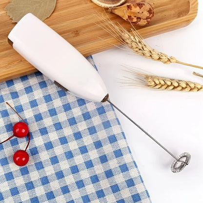 STIR POINT – Battery-operated Mini Milk Frother for Quick Frothing