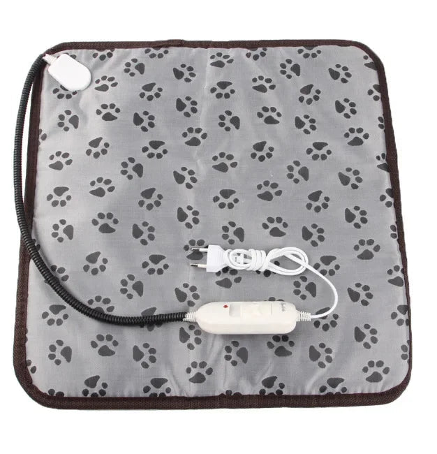 WARMFUR – Electric Pet Heating Mat with Temperature Control & Waterproof Surface