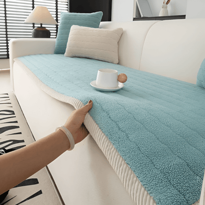 HOMEPETRA – Soft Non-Slip Sofa Cover for Pet Protection and Cozy Living