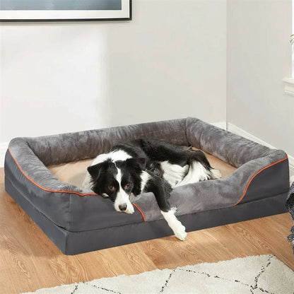 FURDEN – Premium Orthopedic Dog Mattress – Memory Foam & Waterproof Cover