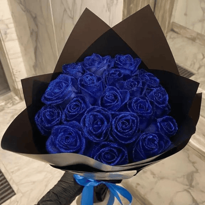 Rosalune Eternal Bloom Rose | Glitter Rose for Romantic Gifts and Home Decor