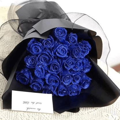 Rosalune Eternal Bloom Rose | Glitter Rose for Romantic Gifts and Home Decor