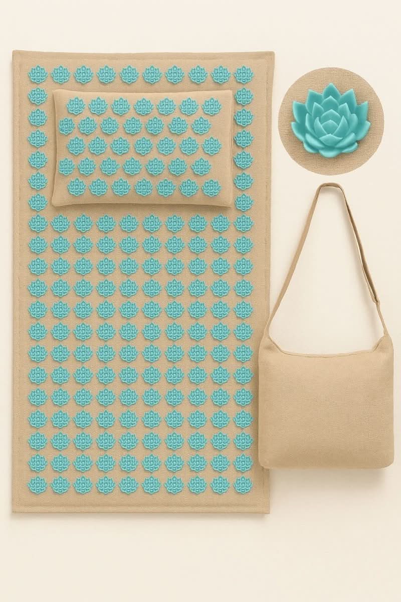 PRESSUREASE – Acupressure Mat for Natural Pain Relief and Relaxation