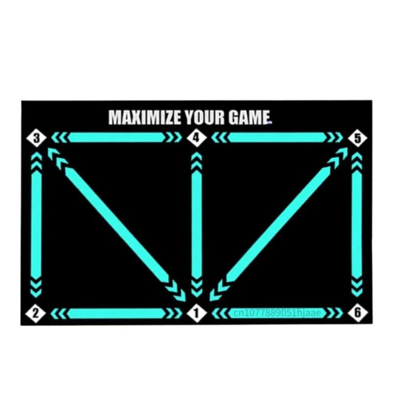 FootMaster non-slip football training mat - perfect for effective training at home