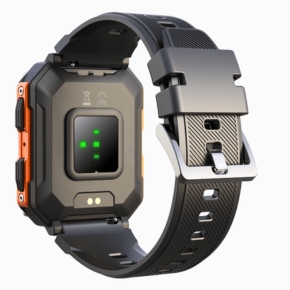 Vitalon Prestige Smartwatch | Stainless Steel Smartwatch with Fitness & Health Tracking | Elegant Design & Long Battery Life