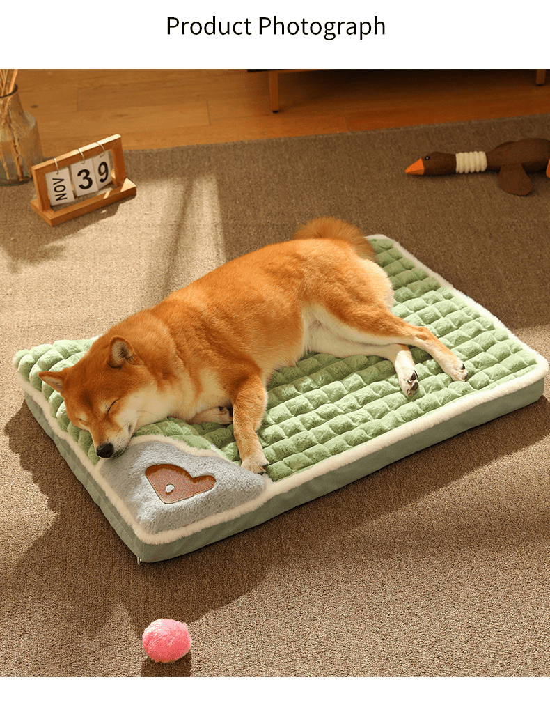 LUXEPLUSH - Soft dog bed for small & medium-sized dogs