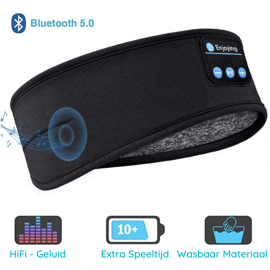 Sleep harmony - 3-in-1 sleep mask with integrated Bluetooth headphones