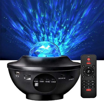 SKYRION – Portable Galaxy Projector with Bluetooth Speaker and Remote Control