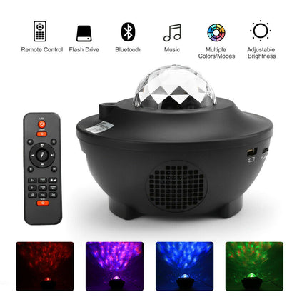 SKYRION – Portable Galaxy Projector with Bluetooth Speaker and Remote Control