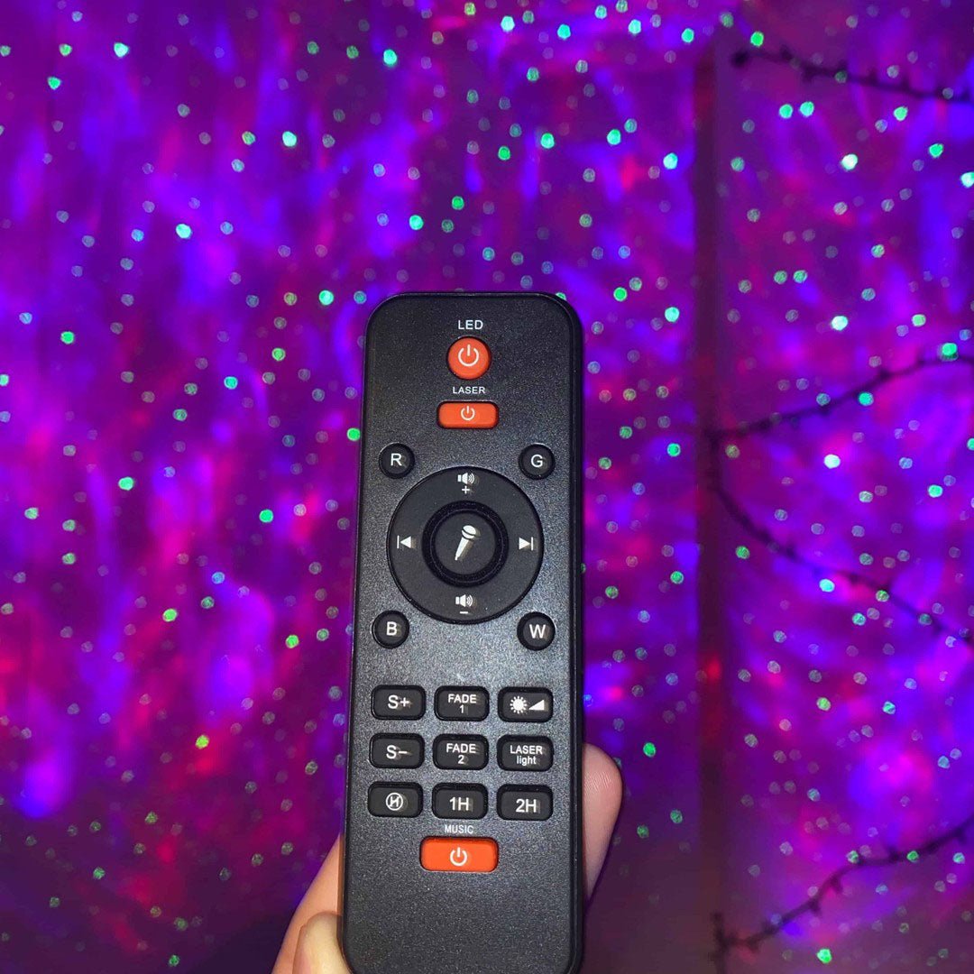 SKYRION – Portable Galaxy Projector with Bluetooth Speaker and Remote Control