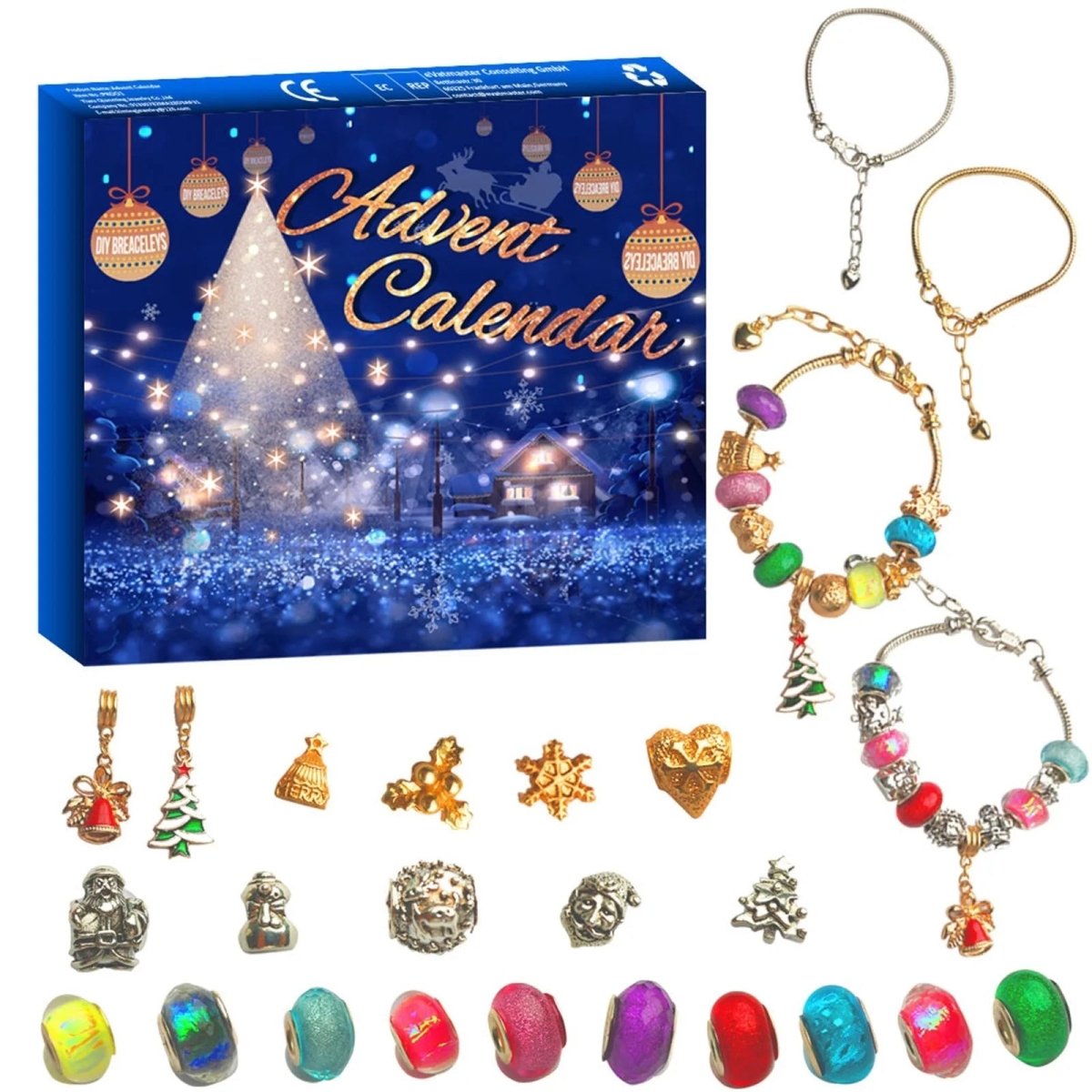 CRYSTALJOY – 2025 Advent calendar with natural stones & festive surprises