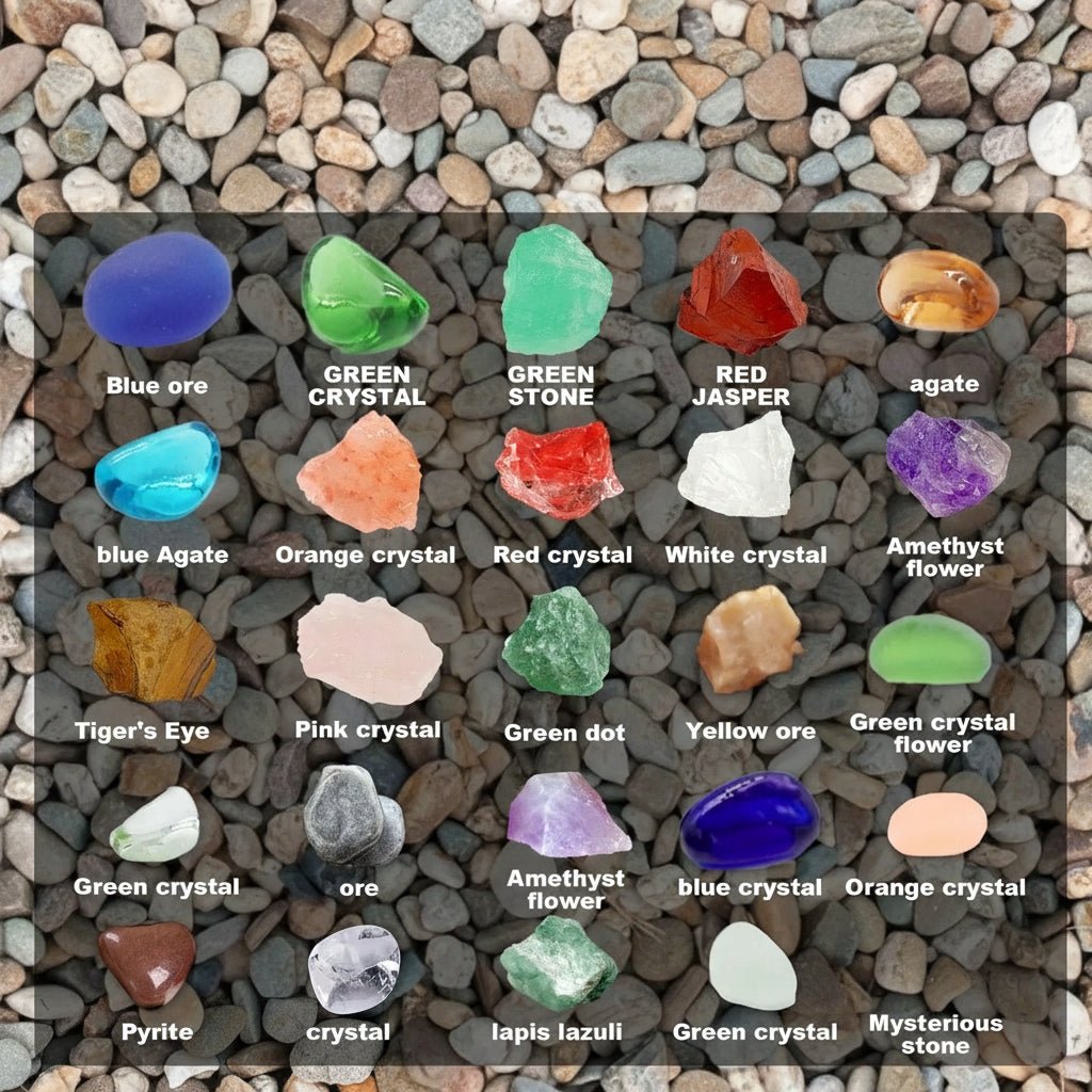 CRYSTALJOY – 2025 Advent calendar with natural stones & festive surprises