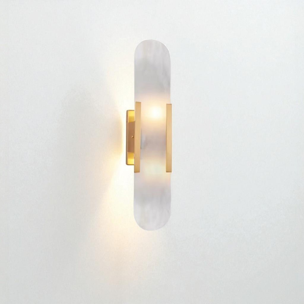 VELALUX – Elegant black and gold LED wall lamp