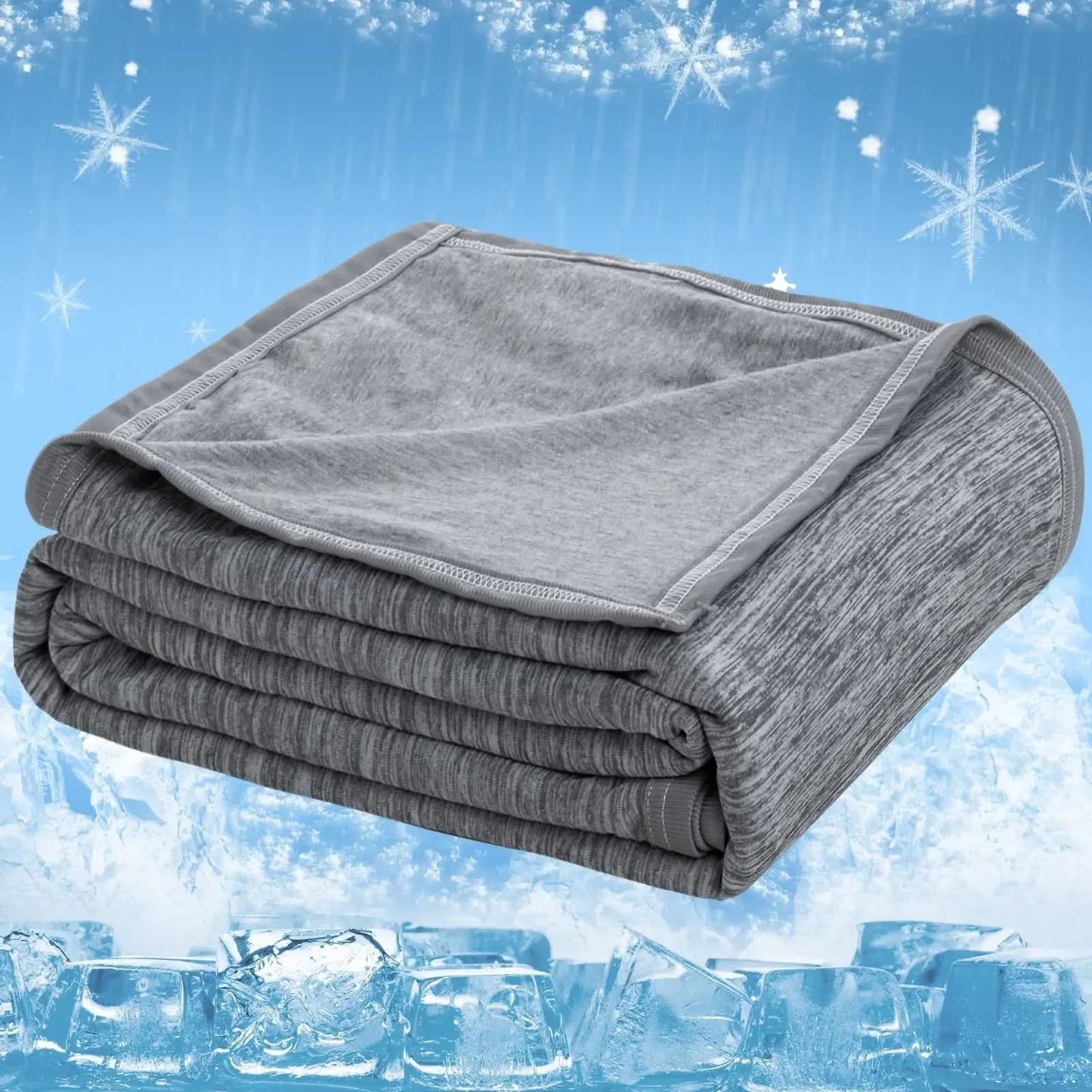 COOLVIA – Breathable Cooling Blanket for Comfort in Every Season