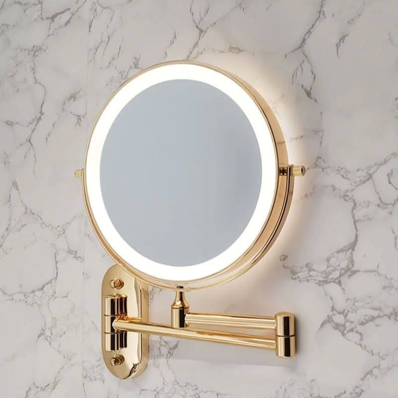 LUMIREFLEX – LED Mirror Lamp with 5x Magnification for Precise Makeup