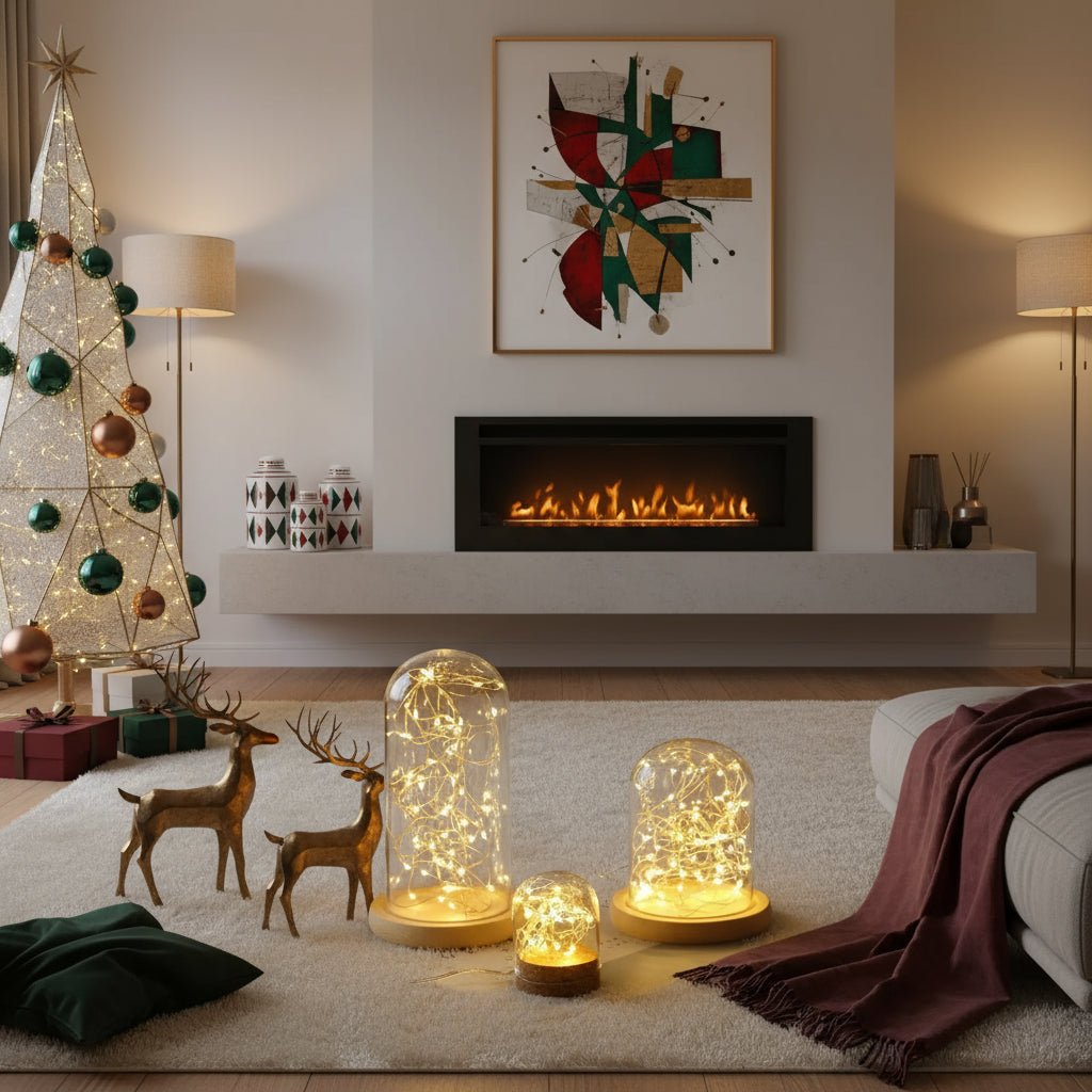 GLIMLIGHT – Warm white, battery-operated string lights for home and garden