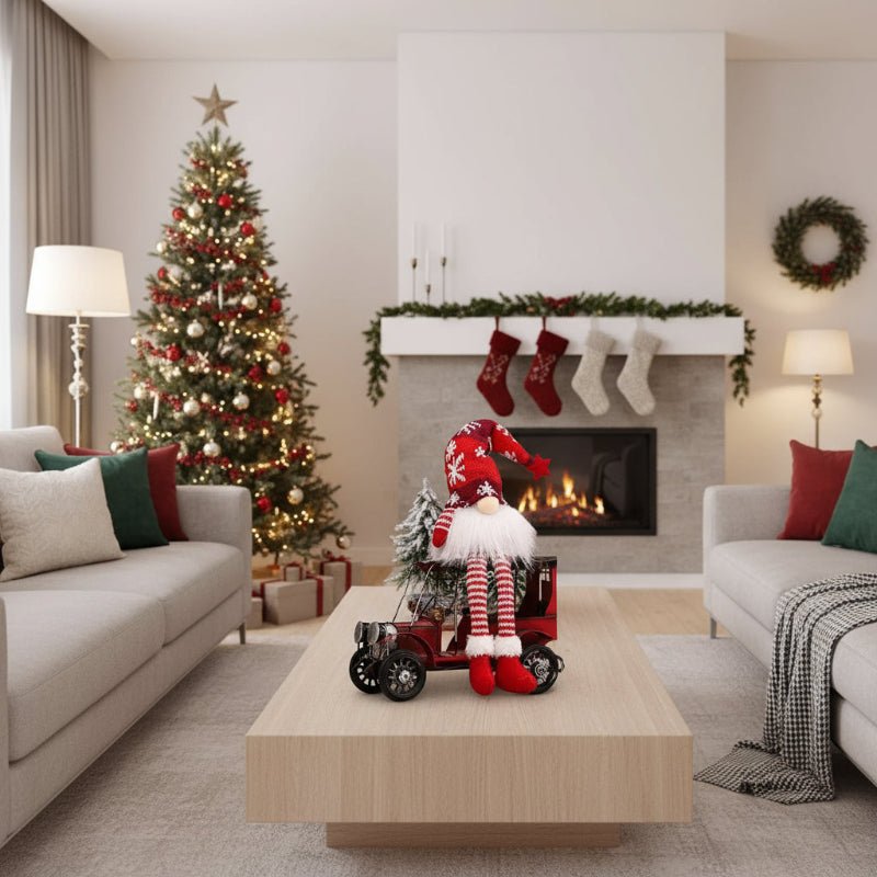 ILLUBELLE – Luminous Christmas doll with warm, yellow glow for festive decoration