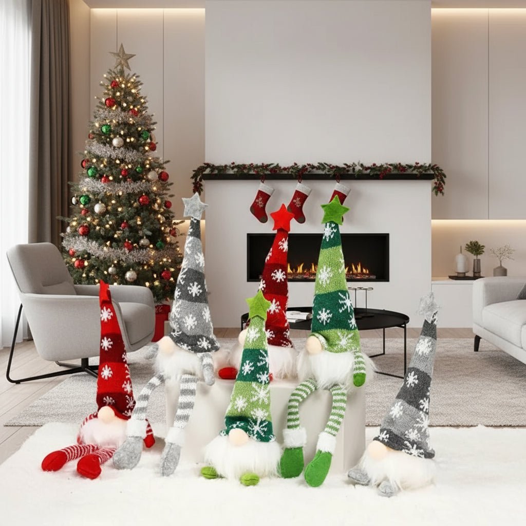 ILLUBELLE – Luminous Christmas doll with warm, yellow glow for festive decoration