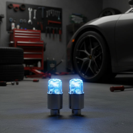 VALVELITE – LED valve caps for cars, bicycles & scooters