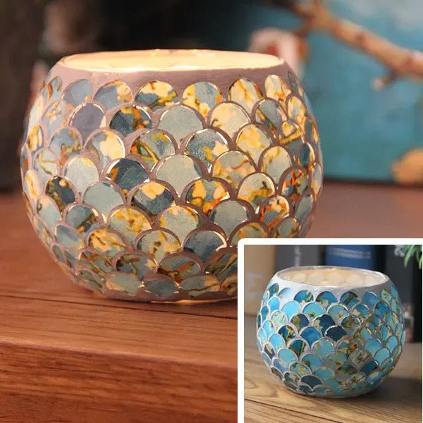LUMIVASE – Modern glass candle holder for a cozy atmosphere