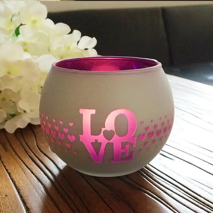 LUMIVASE – Modern glass candle holder for a cozy atmosphere