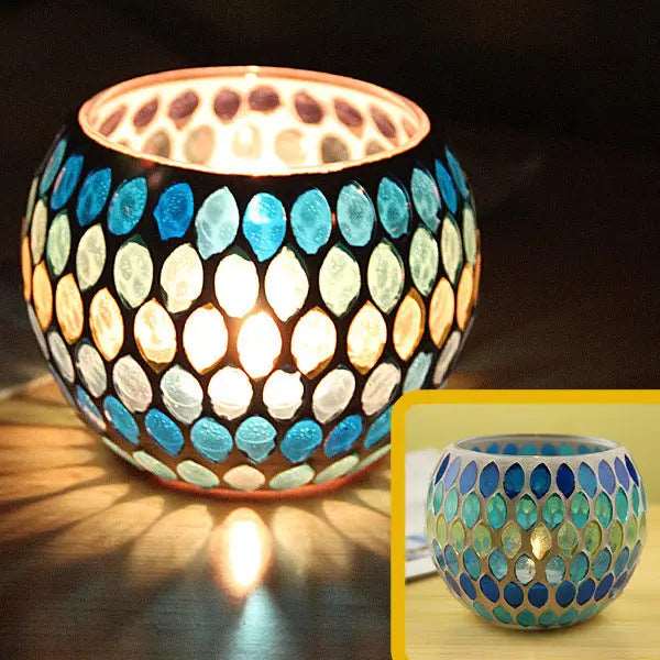 LUMIVASE – Modern glass candle holder for a cozy atmosphere
