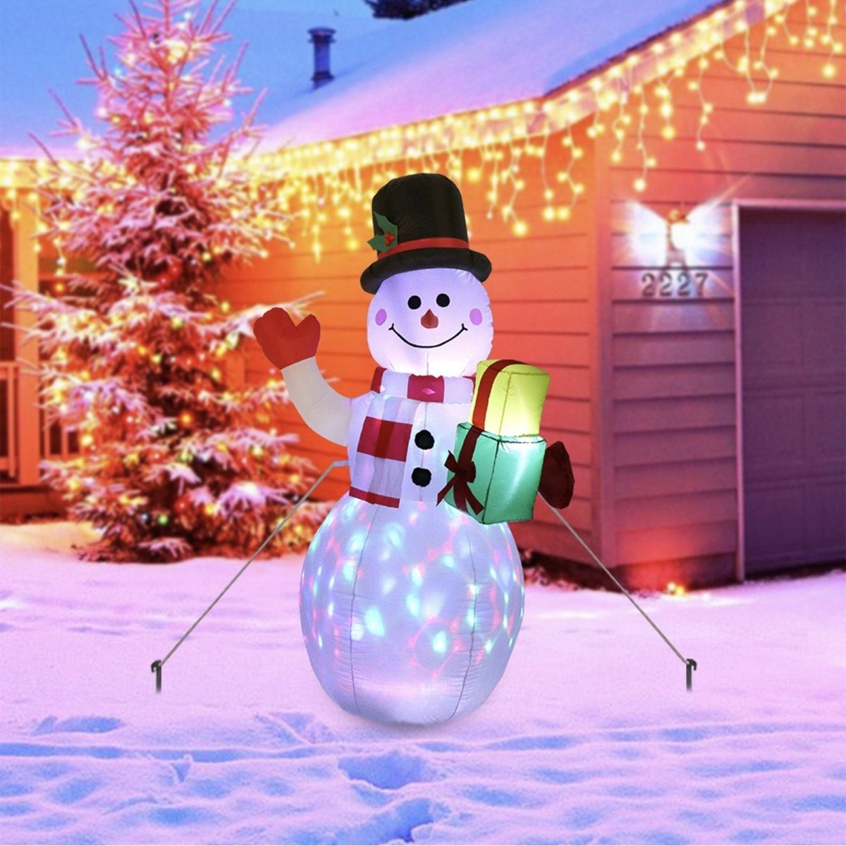 GLITTERORN – LED Christmas Ornament for Sparkling Festivities
