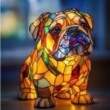 COMPANIONLIGHT – Artistic LED Night Lamp with Dog Breeds for Home Decoration