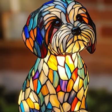 COMPANIONLIGHT – Artistic LED Night Lamp with Dog Breeds for Home Decoration