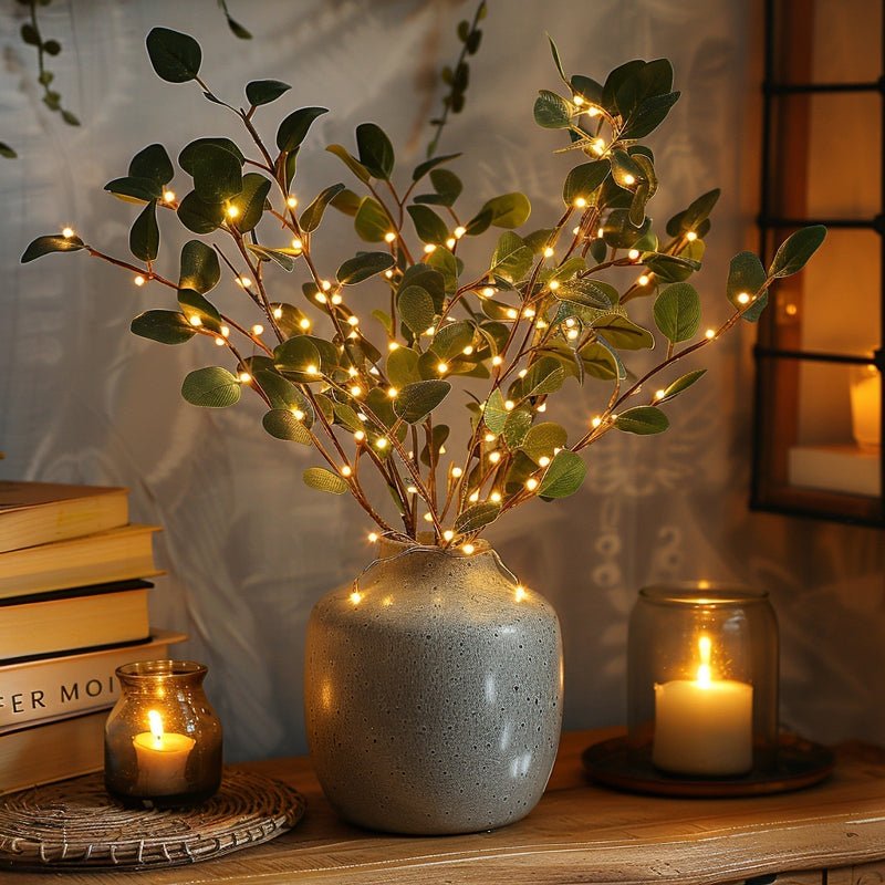 NATUREGLOW – Flexible LED branch lamp with warm light tone