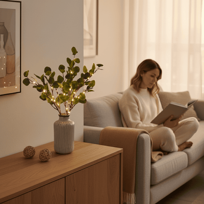 NATUREGLOW – Flexible LED branch lamp with warm light tone