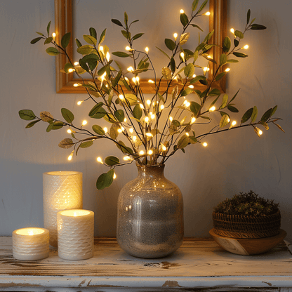 NATUREGLOW – Flexible LED branch lamp with warm light tone