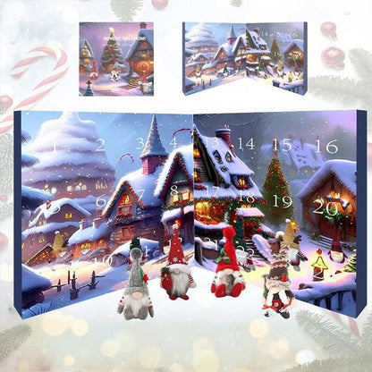 WINTERWHISP 2025 – Handmade Plush Gnome Advent Calendar for Festive Memories