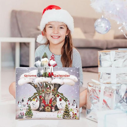 WINTERWHISP 2025 – Handmade Plush Gnome Advent Calendar for Festive Memories
