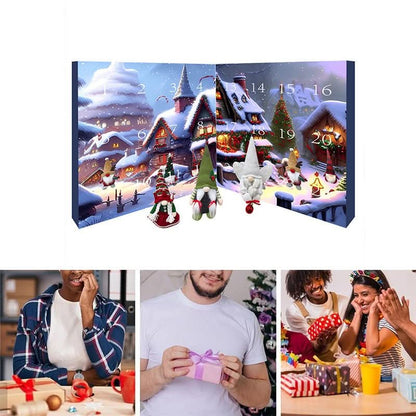 WINTERWHISP 2025 – Handmade Plush Gnome Advent Calendar for Festive Memories